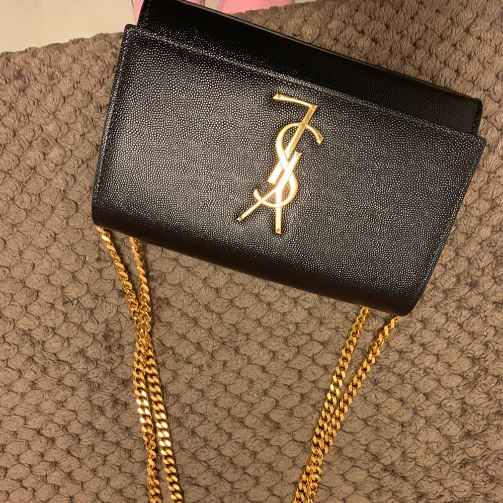 YSL black Kate Bag